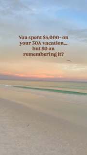 Flights.
Beach houses.
Dining out every night.

But no one thought to capture the one week everyone was together.

👉 Don’t leave with only phone photos.
Let’s preserve this season of your life.

#30aphotographer #destinphotographer #graytonbeachphotographer #vacation #familyphotoshoot