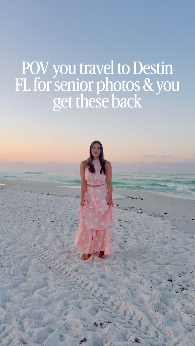 Want senior photos in your favorite spot in Destin/30a? 

Send me a message 🫶🏻

#destinphotographer #30aphotographer #seniorphotographer #seniorportraitphotographer